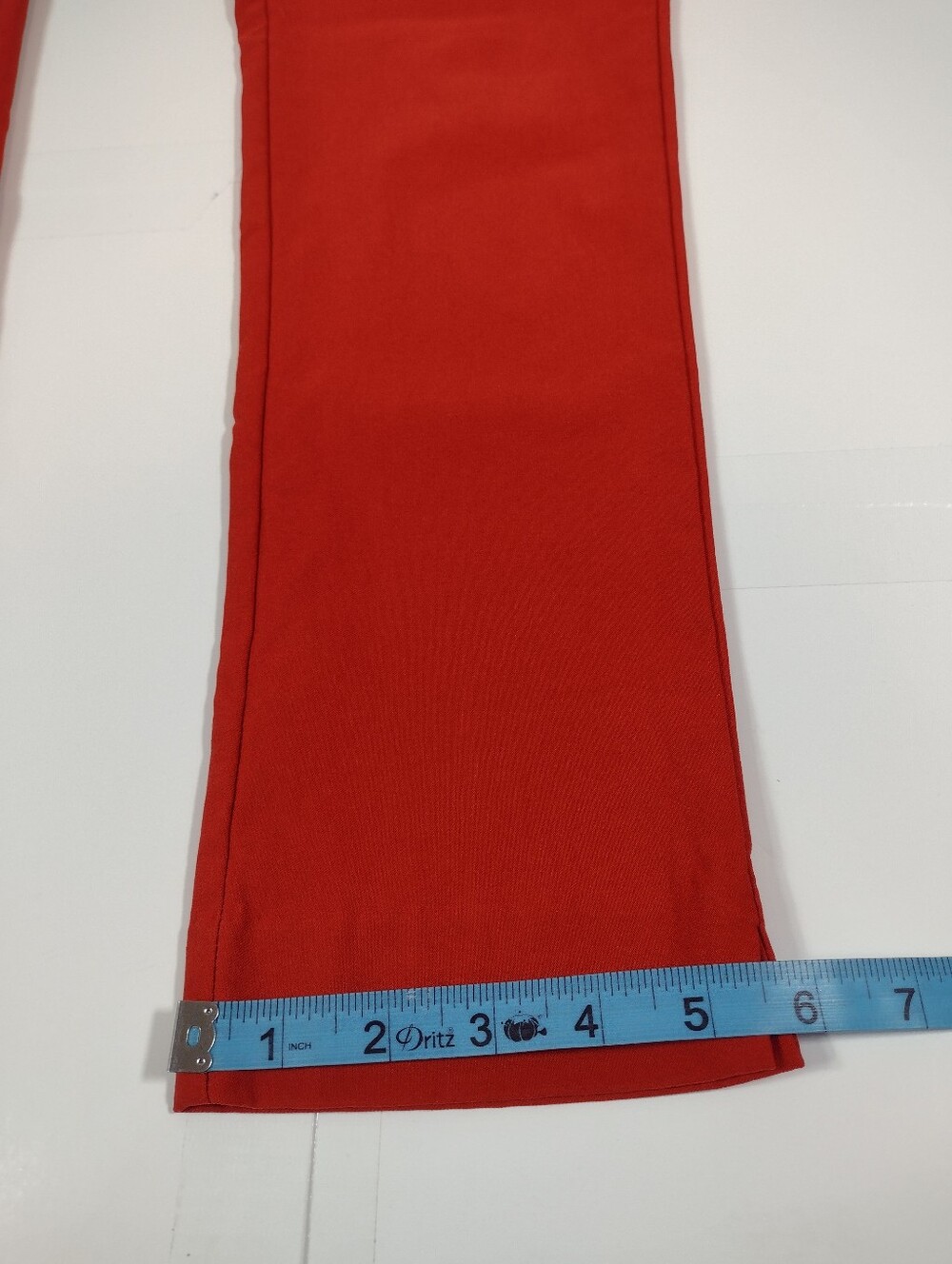 Chico's Slim Ponte Pants in Bright Red Stretchy (00P) - Picture 10 of 14